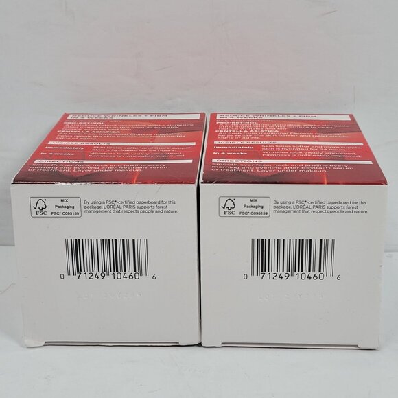 LOreal Revitalift Moisturizer Anti-Wrinkle & Firming 1.7 Oz Set of 2 NIB - Picture 5 of 5
